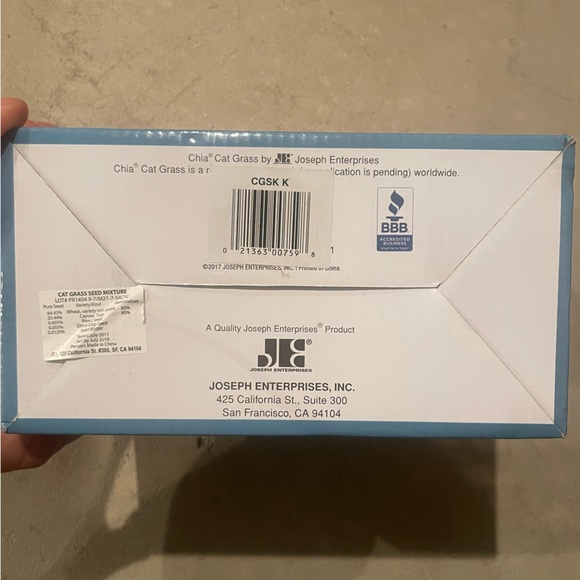 Chia Cat
FEATURING
SNOOZING KITTY
Grass Planter - Picture 6 of 6